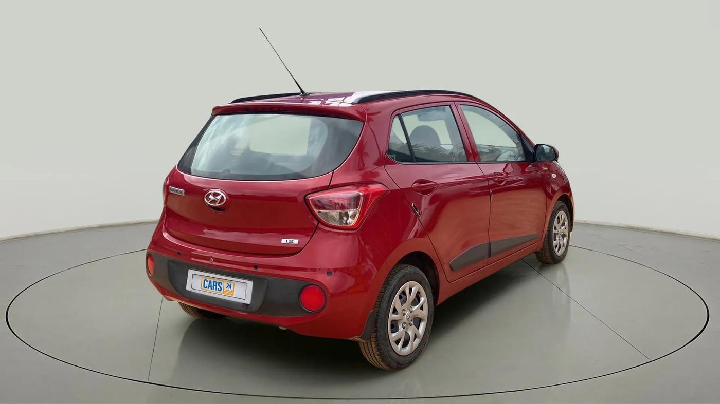 2018 Hyundai Grand i10 MAGNA AT 1.2 KAPPA VTVT, Petrol, Automatic, 20,354 km, Right Back Diagonal