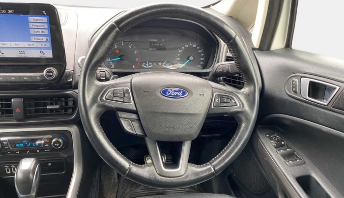 2018 Ford Ecosport TITANIUM + 1.5L PETROL AT, Petrol, Automatic, 51,153 km, Steering Wheel Close Up