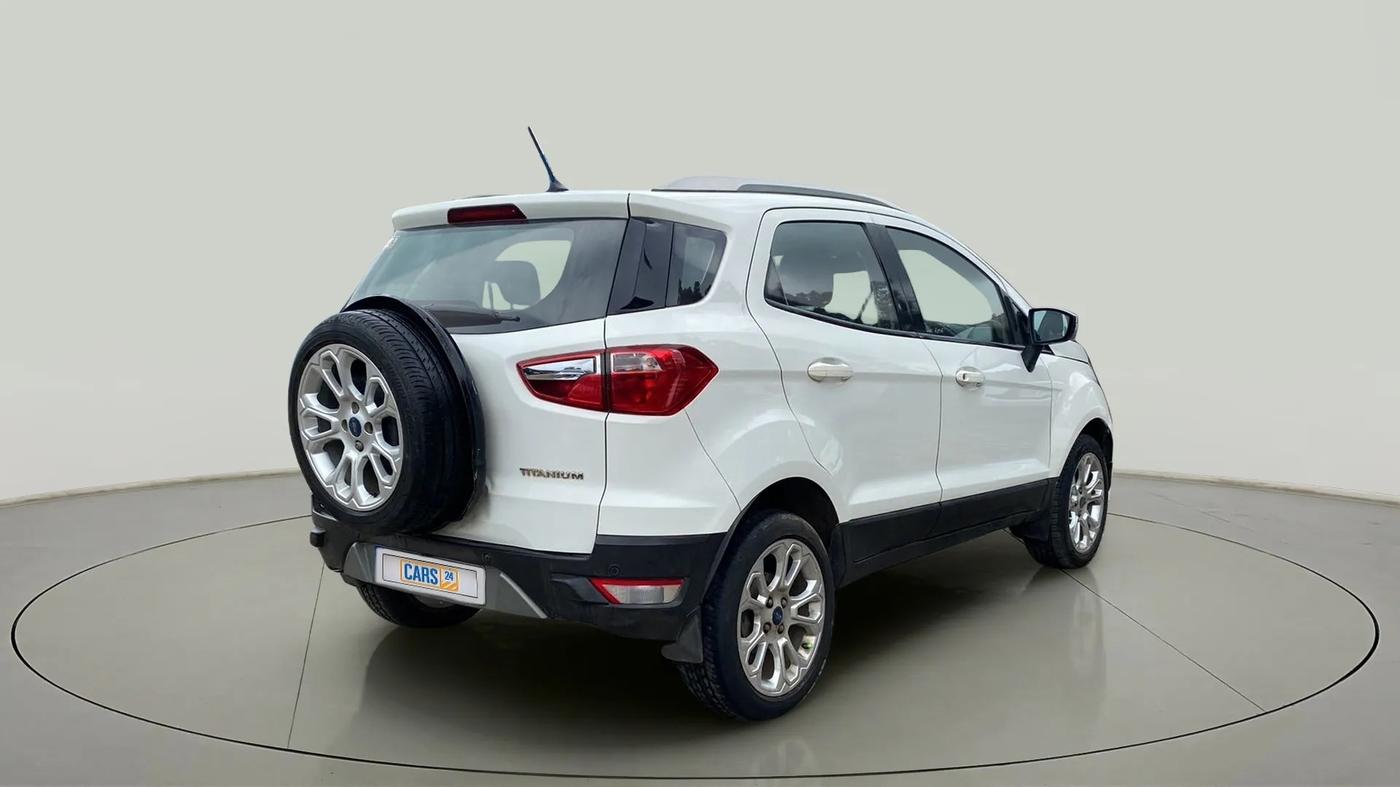 2018 Ford Ecosport TITANIUM + 1.5L PETROL AT, Petrol, Automatic, 51,153 km, Right Back Diagonal