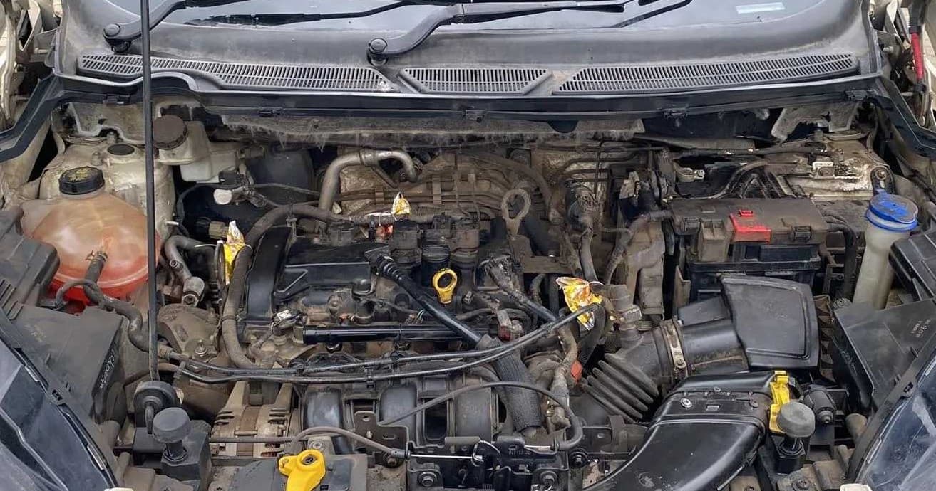 2018 Ford Ecosport TITANIUM + 1.5L PETROL AT, Petrol, Automatic, 51,153 km, Open Bonet
