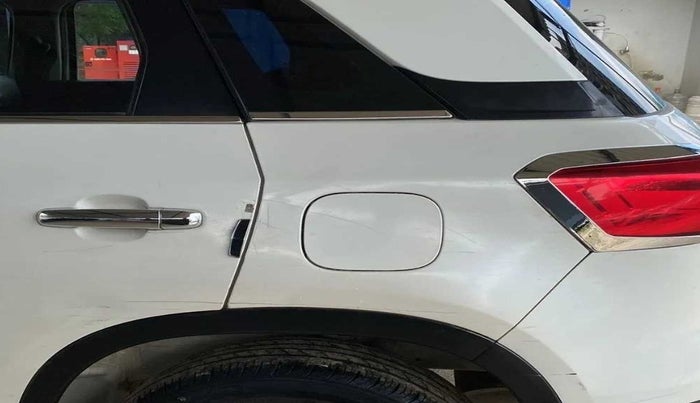 2020 Maruti Vitara Brezza VXI, Petrol, Manual, 66,100 km, Left quarter panel - Paint has minor damage