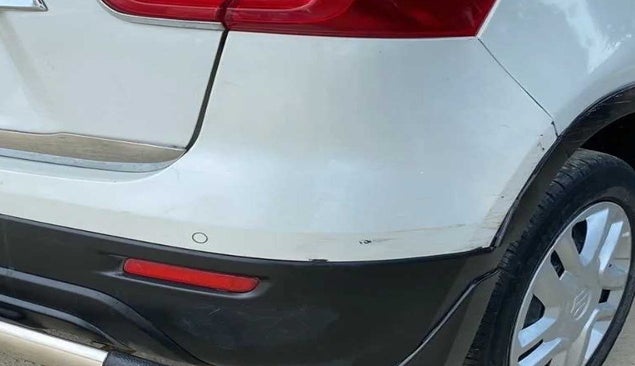 2020 Maruti Vitara Brezza VXI, Petrol, Manual, 66,100 km, Rear bumper - Paint is slightly damaged