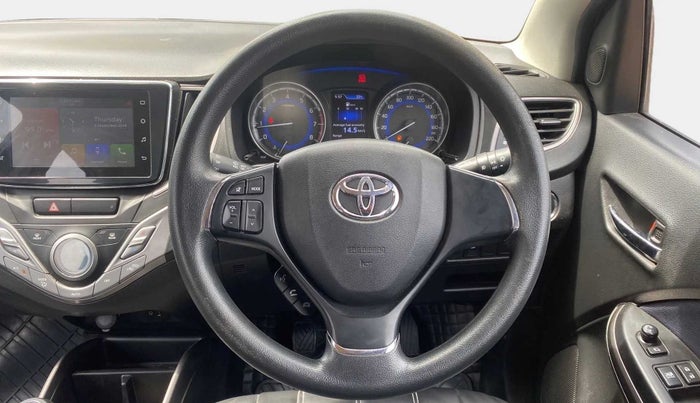 2020 Toyota Glanza G, Petrol, Manual, 68,494 km, Steering Wheel Close Up