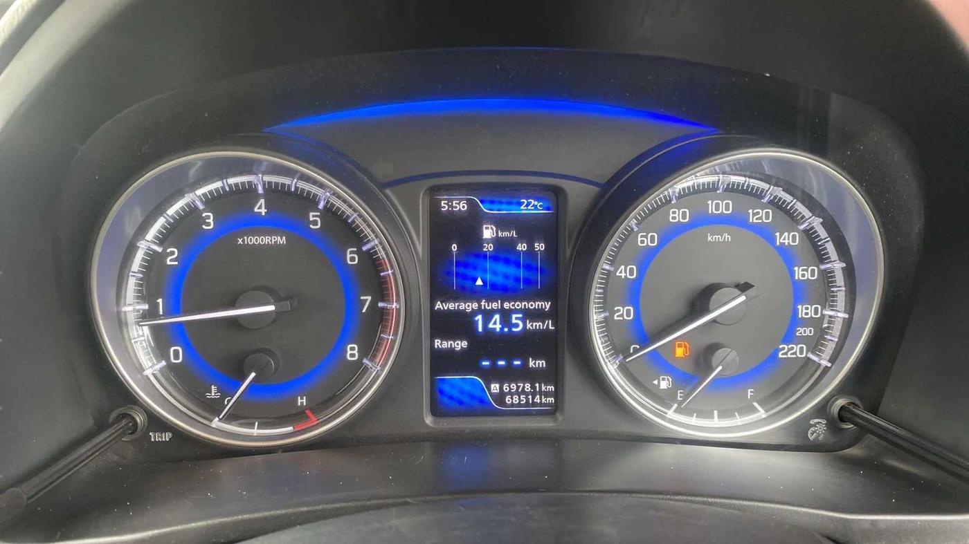 2020 Toyota Glanza G, Petrol, Manual, 68,494 km, Odometer Image