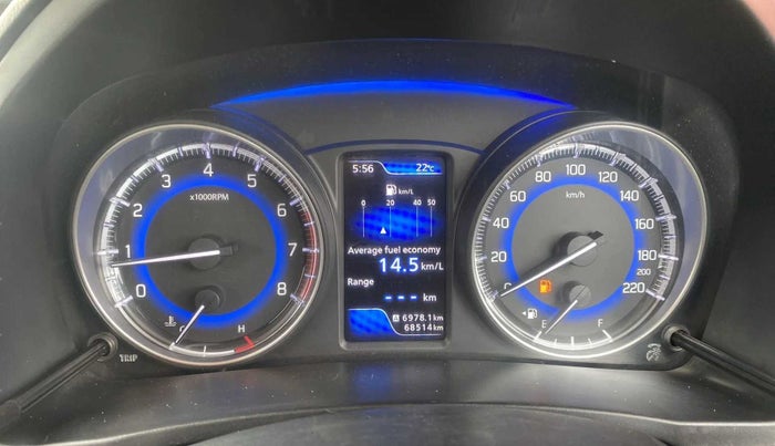 2020 Toyota Glanza G, Petrol, Manual, 68,494 km, Odometer Image