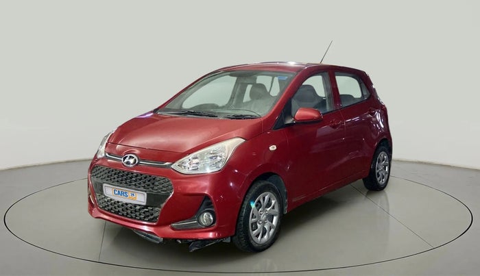 2018 Hyundai Grand i10 SPORTZ 1.2 KAPPA VTVT, Petrol, Manual, 57,210 km, Left Front Diagonal