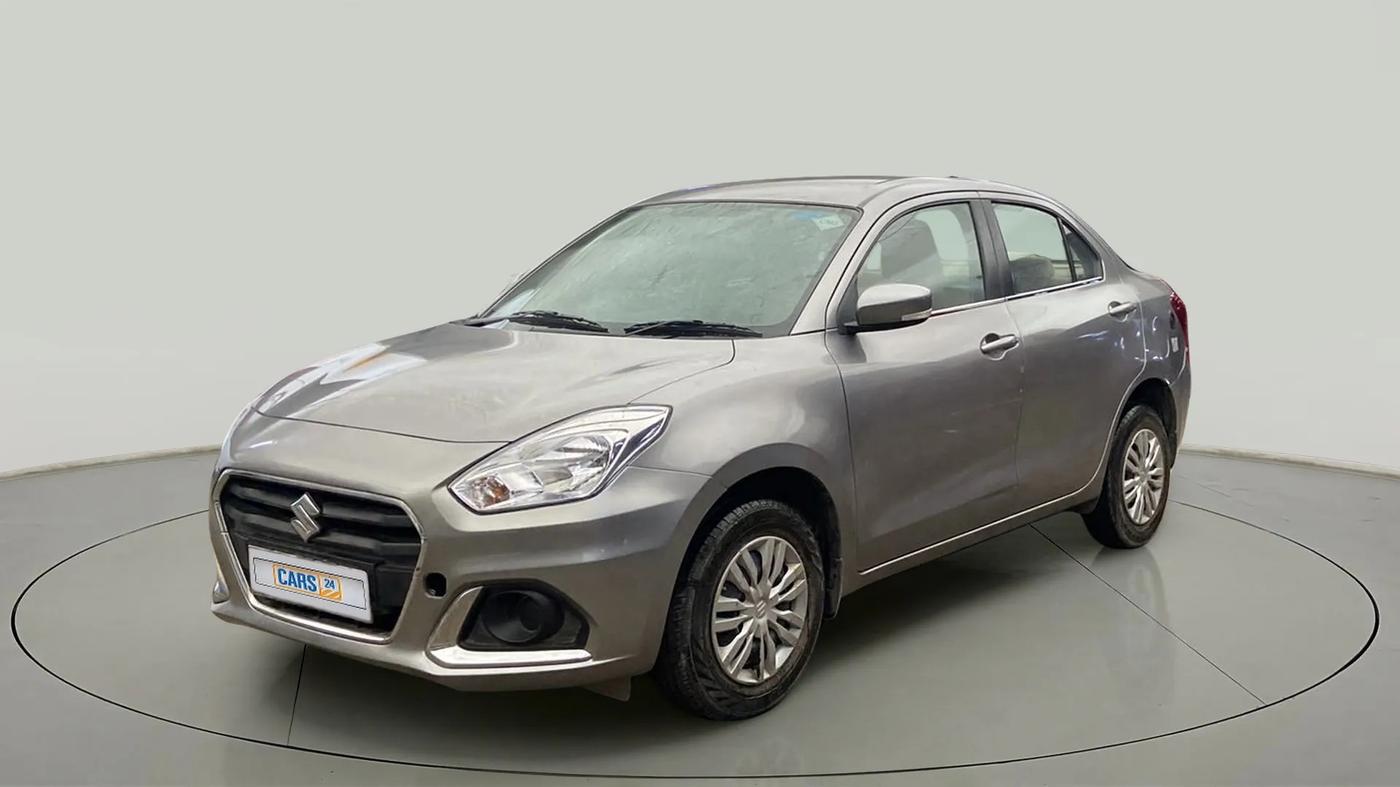 2022 Maruti Dzire VXI CNG, CNG, Manual, 52,125 km, Left Front Diagonal