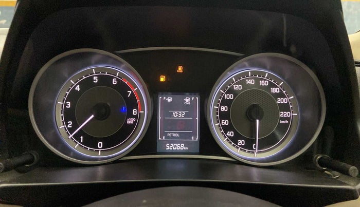2022 Maruti Dzire VXI CNG, CNG, Manual, 52,125 km, Odometer Image