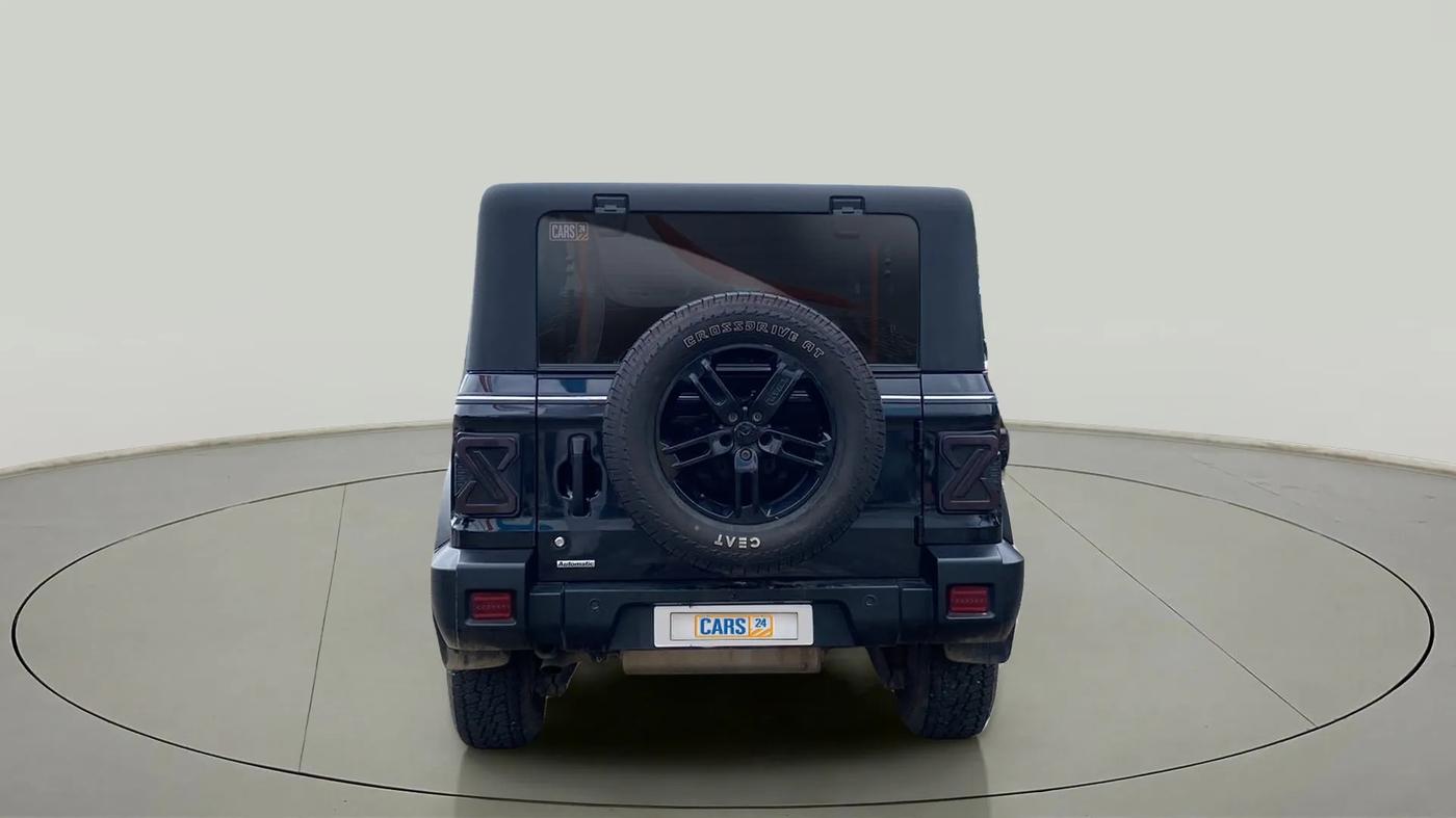 2023 Mahindra Thar LX P 2WD AT HT, Petrol, Automatic, 7,302 km, Back/Rear