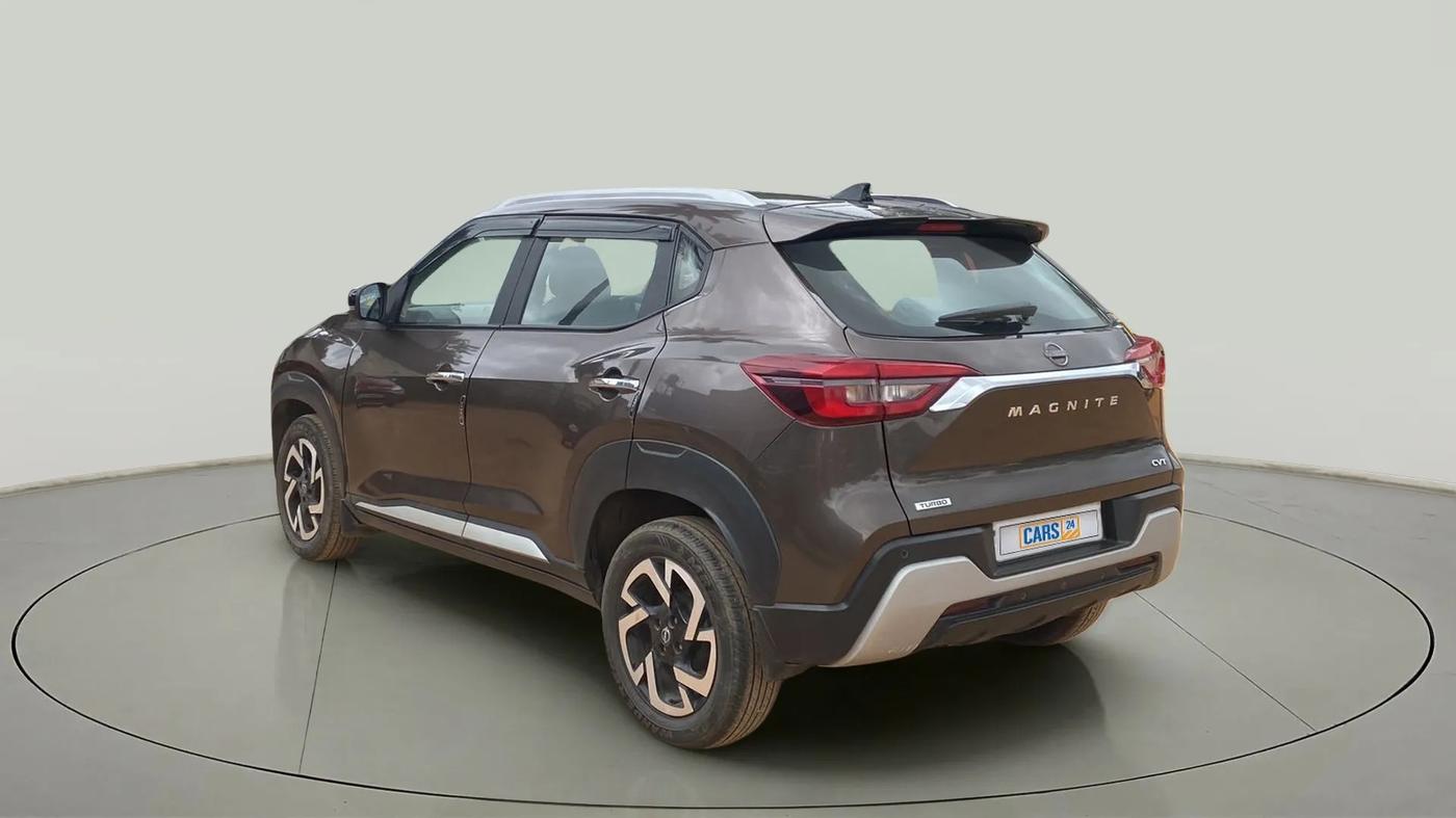 2022 Nissan MAGNITE XV EXECUTIVE TURBO CVT, Petrol, Automatic, 17,648 km, Left Back Diagonal