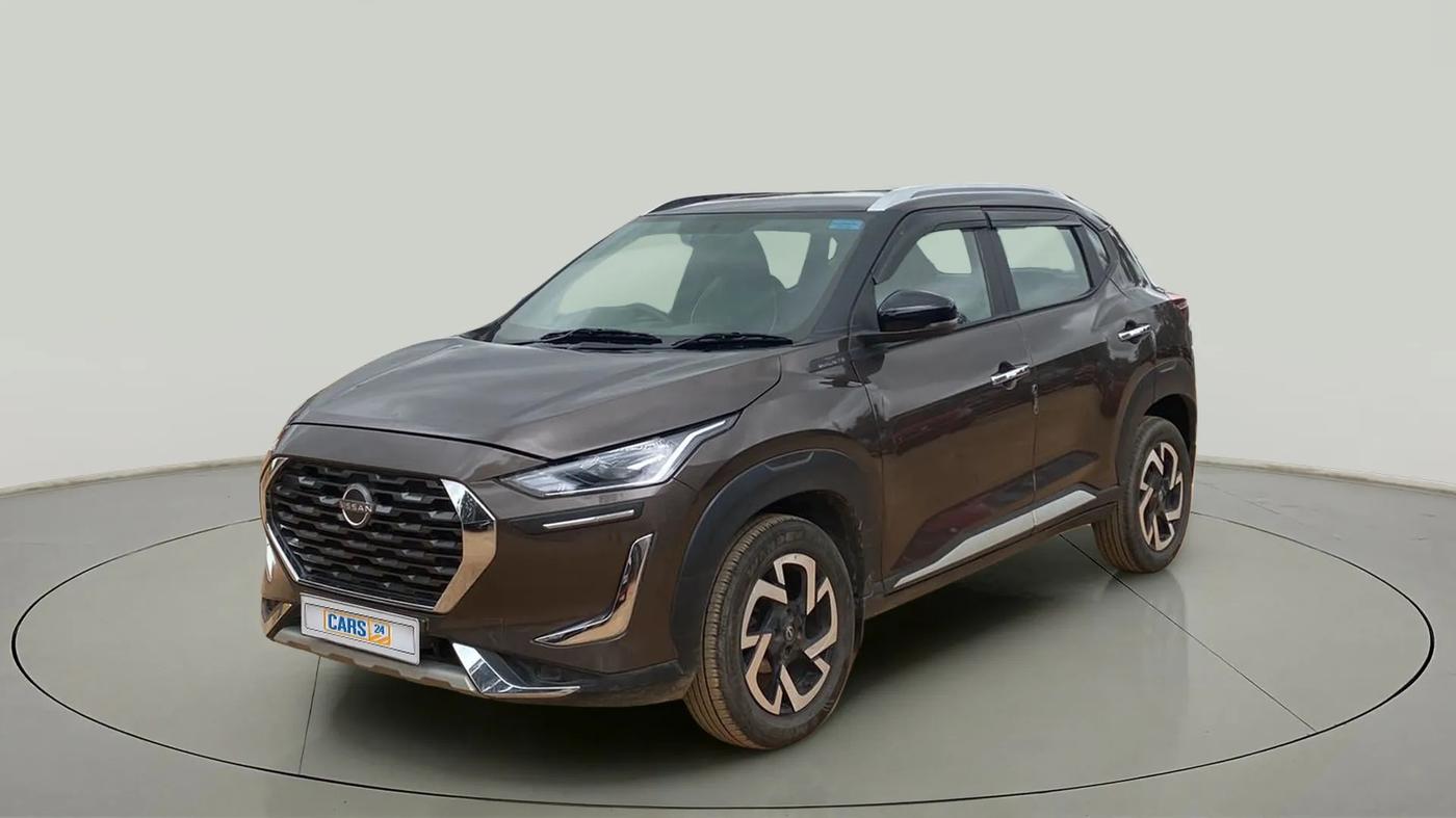 2022 Nissan MAGNITE XV EXECUTIVE TURBO CVT, Petrol, Automatic, 17,648 km, Left Front Diagonal