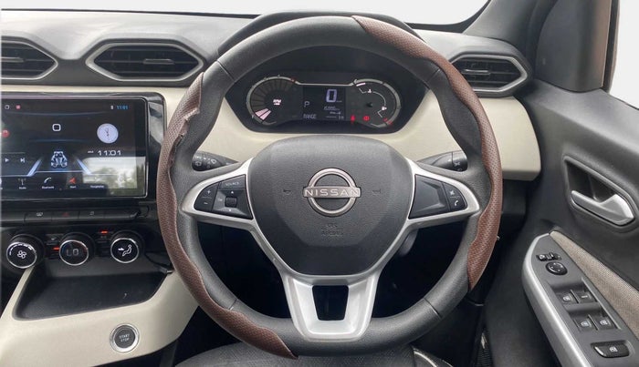 2022 Nissan MAGNITE XV EXECUTIVE TURBO CVT, Petrol, Automatic, 17,362 km, Steering Wheel Close Up