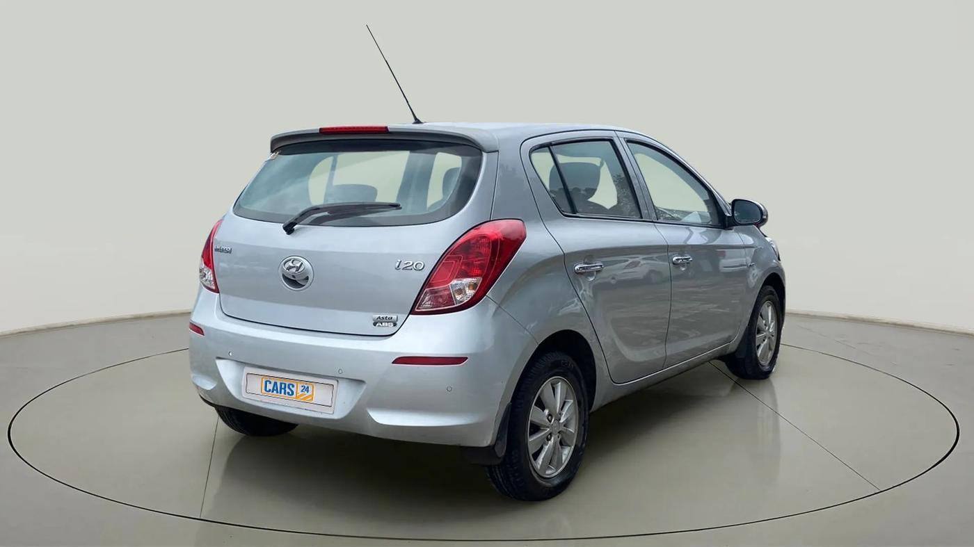 2012 Hyundai i20 ASTA 1.2, Petrol, Manual, 67,977 km, Right Back Diagonal