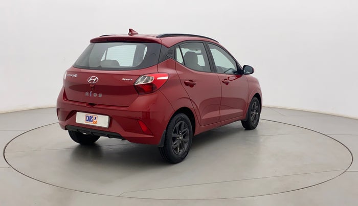 2022 Hyundai GRAND I10 NIOS SPORTZ 1.2 KAPPA VTVT, Petrol, Manual, 24,326 km, Right Back Diagonal