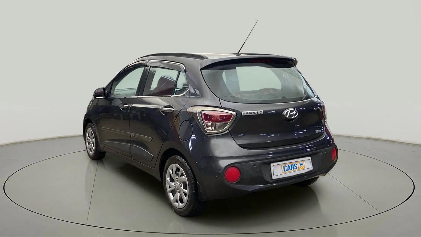 2019 Hyundai Grand i10 SPORTZ 1.2 KAPPA VTVT, CNG, Manual, 36,532 km, Left Back Diagonal