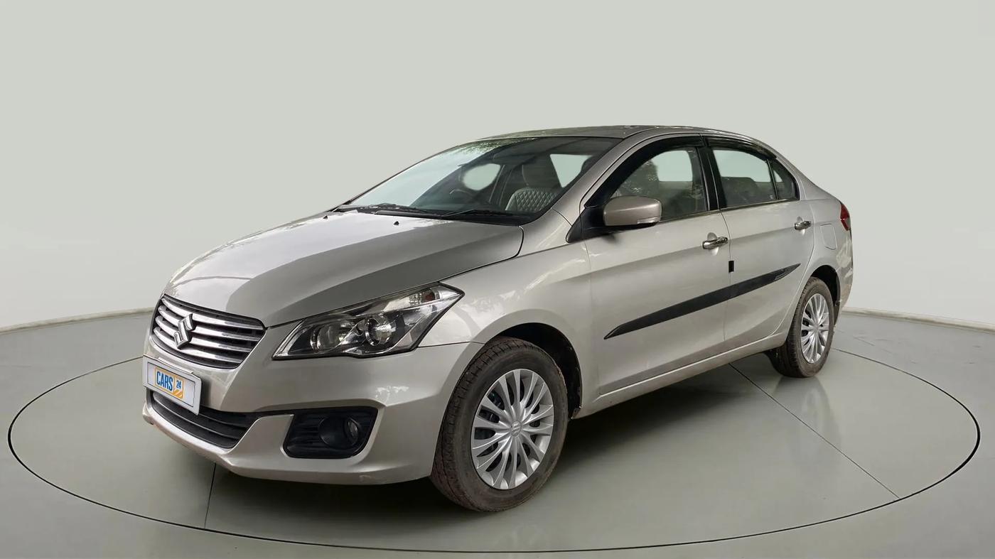 2018 Maruti Ciaz DELTA 1.4 MT PETROL, Petrol, Manual, 43,985 km, Left Front Diagonal