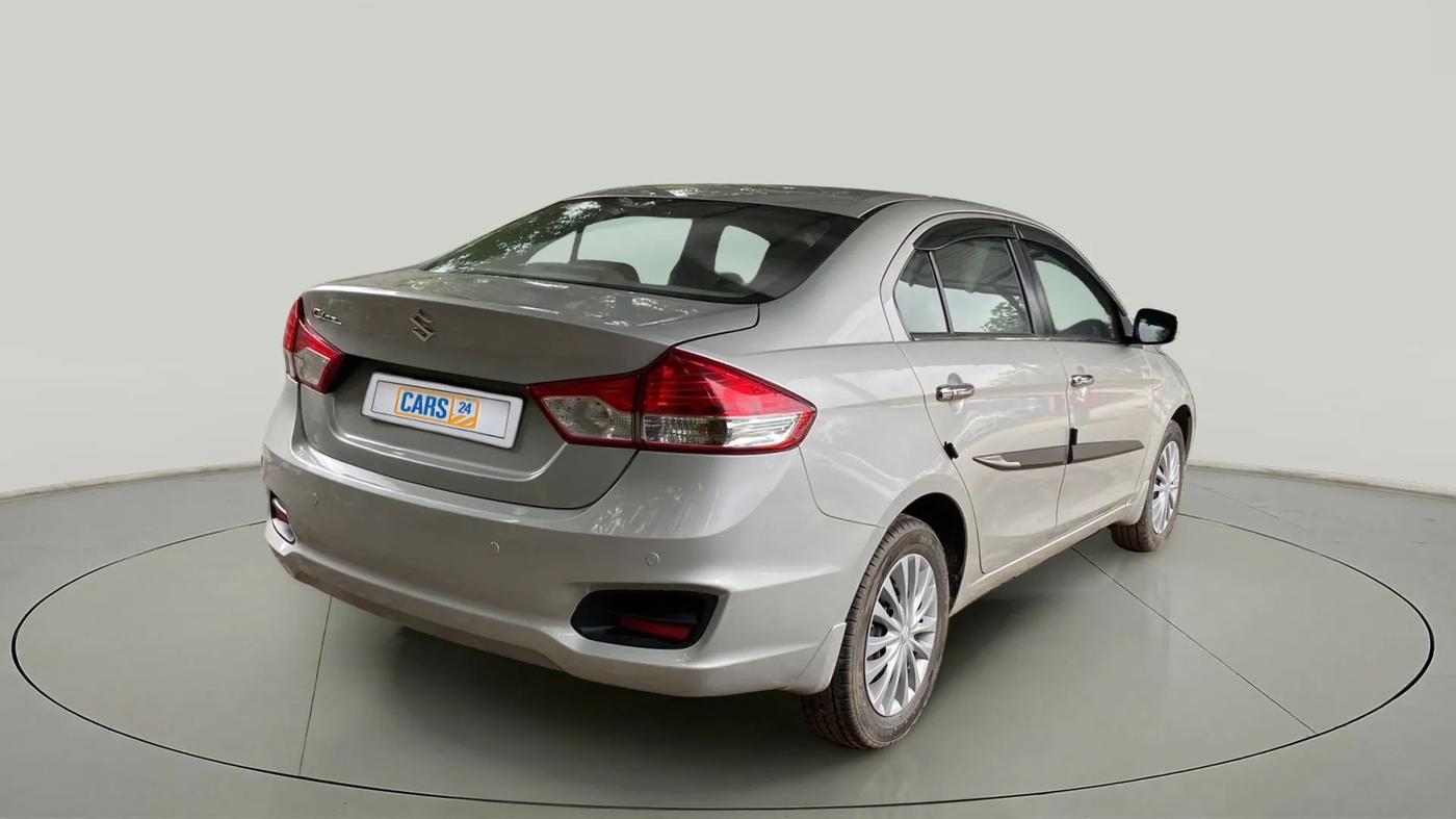 2018 Maruti Ciaz DELTA 1.4 MT PETROL, Petrol, Manual, 43,985 km, Right Back Diagonal