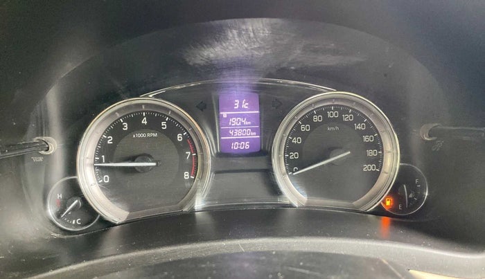 2018 Maruti Ciaz DELTA 1.4 MT PETROL, Petrol, Manual, 43,985 km, Odometer Image