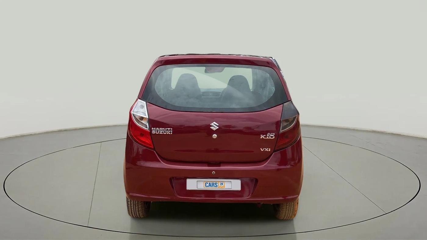 2015 Maruti Alto K10 VXI, Petrol, Manual, 84,110 km, Back/Rear
