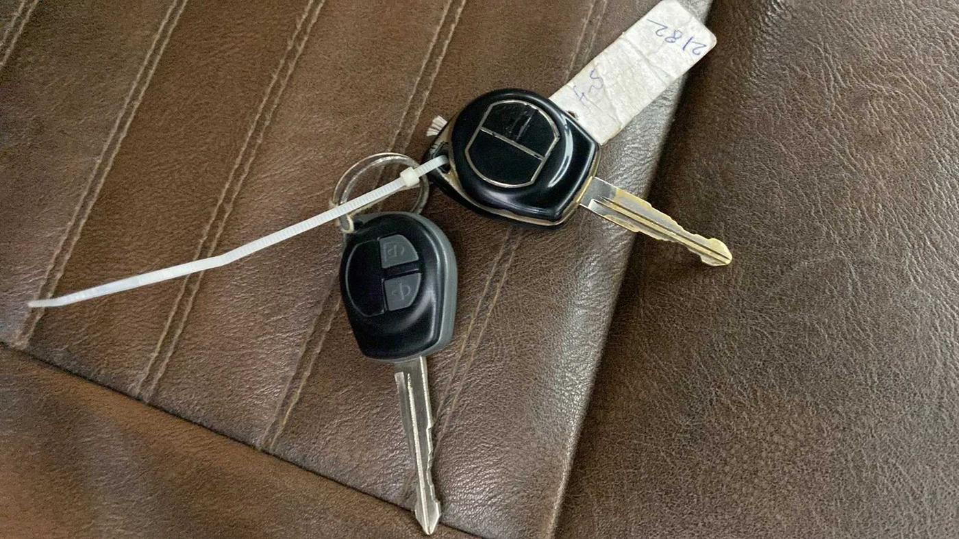 2016 Maruti Ertiga VXI, CNG, Manual, 1,21,930 km, Key Close Up
