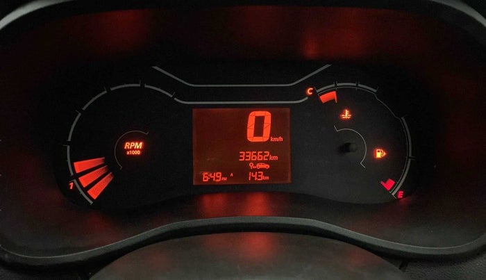 2020 Renault Kwid RXL, Petrol, Manual, 33,648 km, Odometer Image