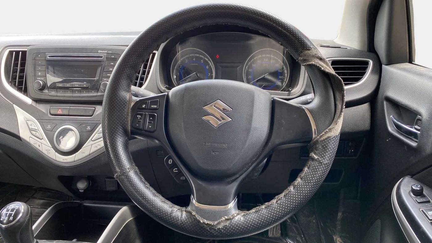 2018 Maruti Baleno DELTA PETROL 1.2, Petrol, Manual, 61,116 km, Steering Wheel Close Up