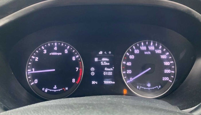 2016 Hyundai i20 Active 1.2 SX, Petrol, Manual, 72,696 km, Odometer Image