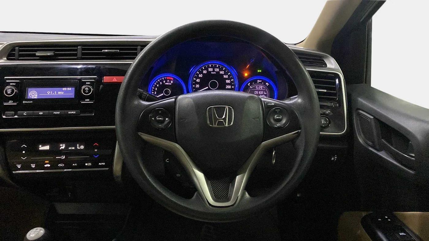 2014 Honda City 1.5L I-VTEC SV, Petrol, Manual, 91,815 km, Steering Wheel Close Up