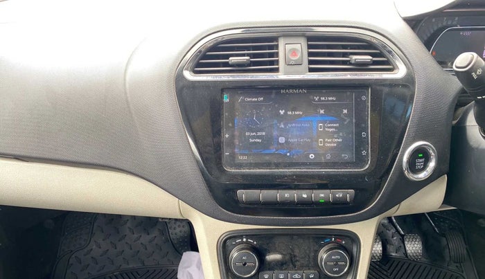 2023 Tata TIGOR XZ PLUS CNG, CNG, Manual, 12,974 km, AC Unit - Directional switch has minor damage