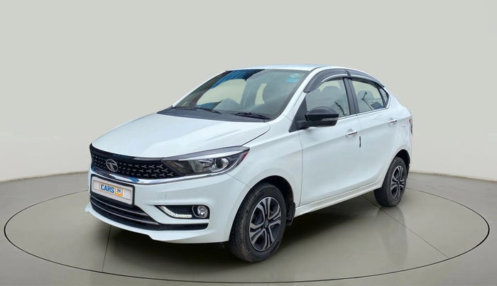 2023 Tata TIGOR XZ PLUS CNG, CNG, Manual, 12,974 km, Left Front Diagonal