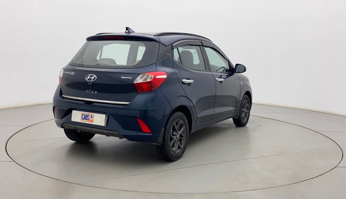 2019 Hyundai GRAND I10 NIOS SPORTZ AMT 1.2 KAPPA VTVT, Petrol, Automatic, 27,674 km, Right Back Diagonal
