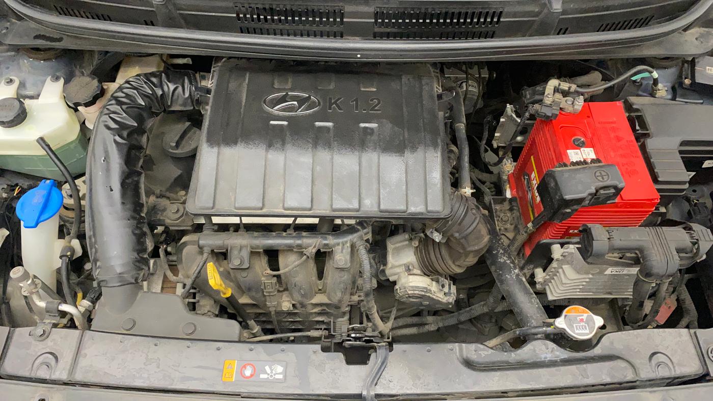 2019 Hyundai GRAND I10 NIOS SPORTZ AMT 1.2 KAPPA VTVT, Petrol, Automatic, 27,674 km, Open Bonet