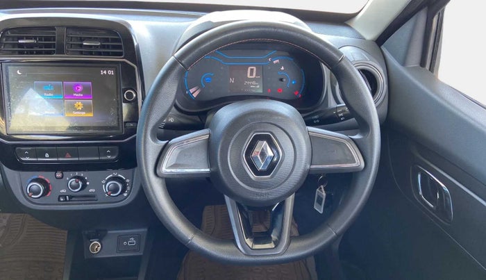 2020 Renault Kwid RXT 1.0 AMT (O), Petrol, Automatic, 24,523 km, Steering Wheel Close Up