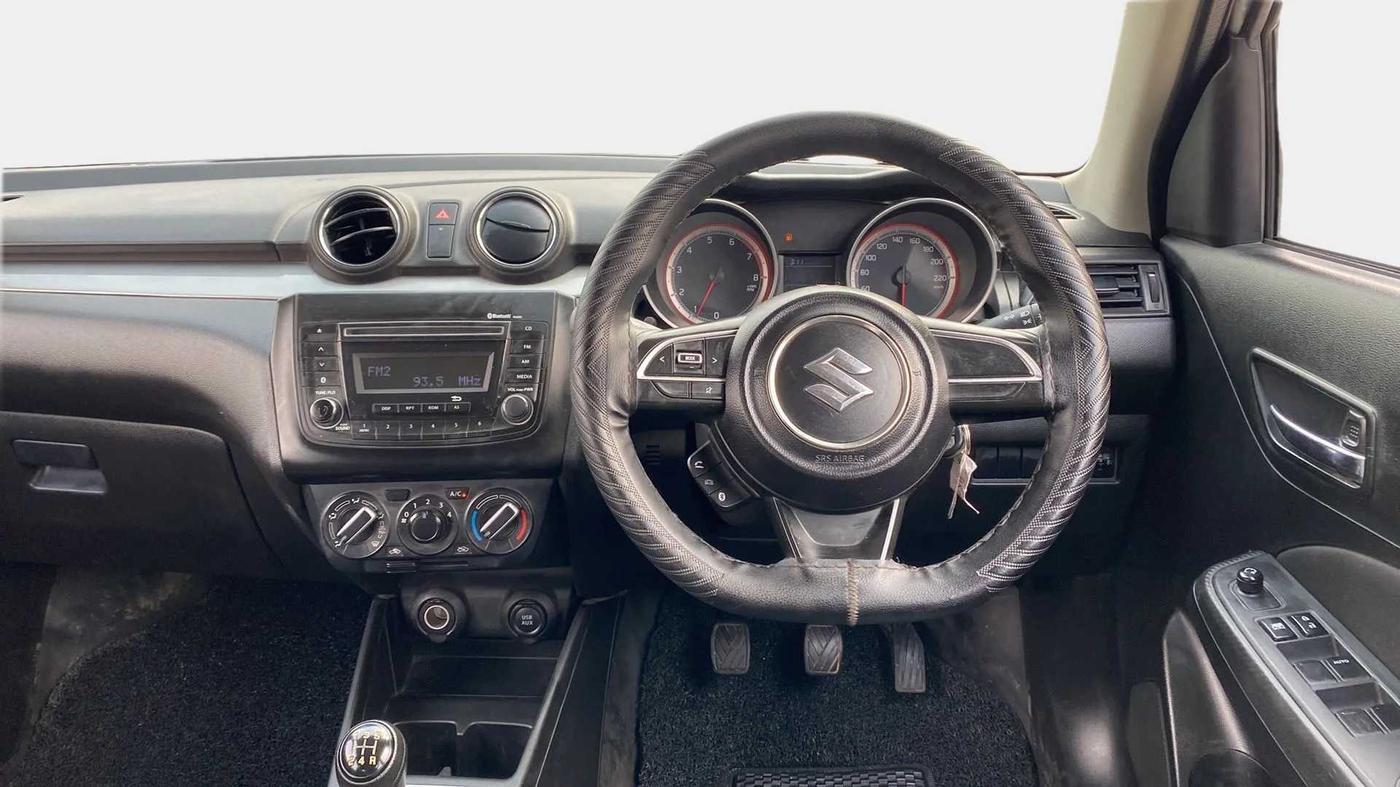 2021 Maruti Swift VXI, Petrol, Manual, 21,434 km, Steering Wheel Close Up