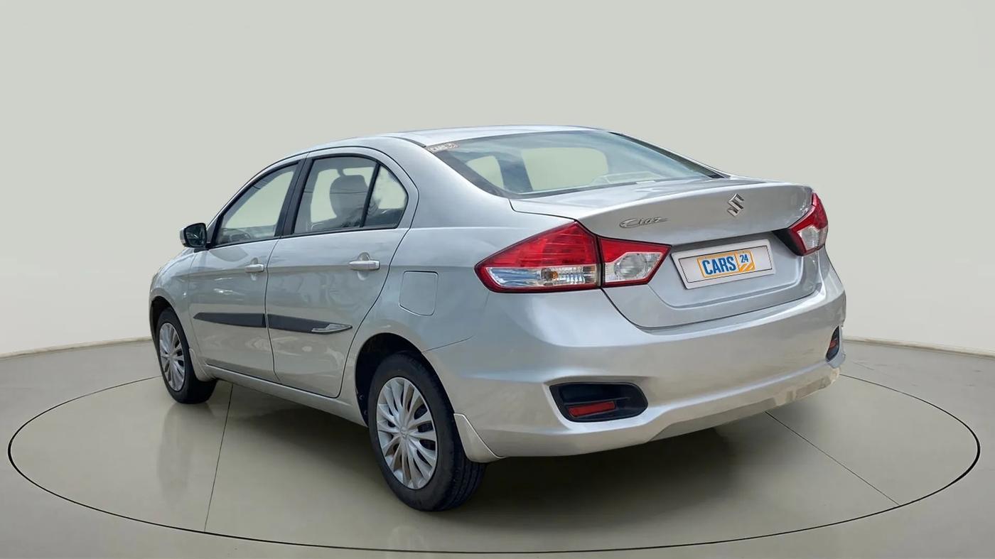 2018 Maruti Ciaz SIGMA 1.4 MT PETROL, Petrol, Manual, 51,795 km, Left Back Diagonal