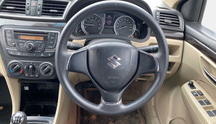 2018 Maruti Ciaz SIGMA 1.4 MT PETROL, Petrol, Manual, 51,795 km, Steering Wheel Close Up