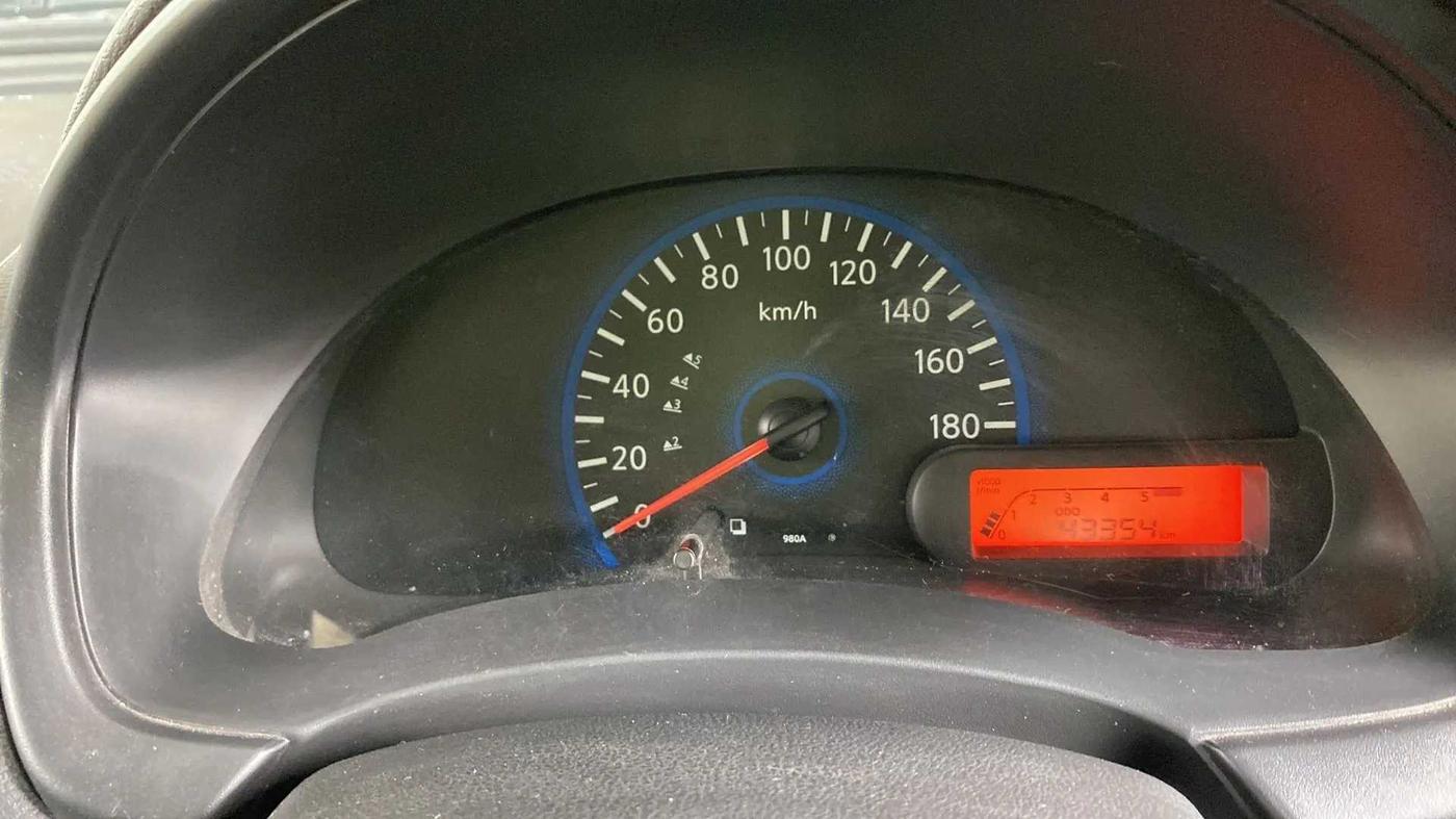 2017 Datsun Go T, Petrol, Manual, 43,344 km, Odometer Image