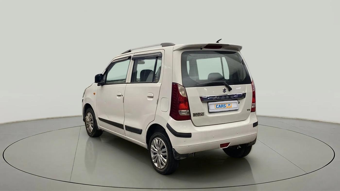 2014 Maruti Wagon R 1.0 VXI, CNG, Manual, 81,296 km, Left Back Diagonal