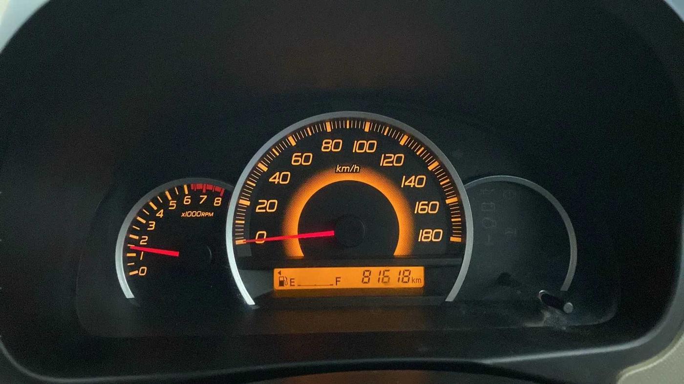 2014 Maruti Wagon R 1.0 VXI, CNG, Manual, 81,296 km, Odometer Image