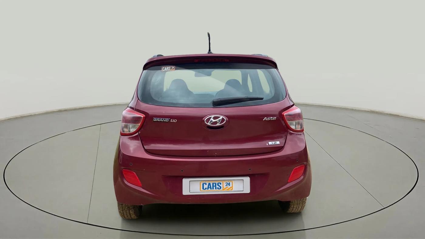 2016 Hyundai Grand i10 ASTA (O) 1.2 KAPPA VTVT, Petrol, Manual, 69,383 km, Back/Rear