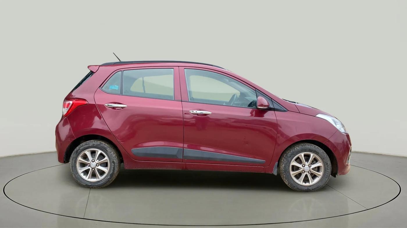2016 Hyundai Grand i10 ASTA (O) 1.2 KAPPA VTVT, Petrol, Manual, 69,383 km, Right Side View
