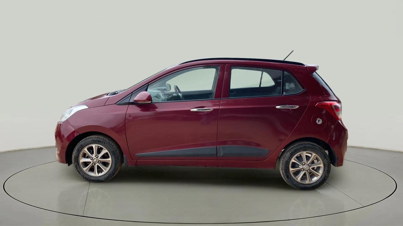 2016 Hyundai Grand i10 ASTA (O) 1.2 KAPPA VTVT, Petrol, Manual, 69,383 km, Left Side