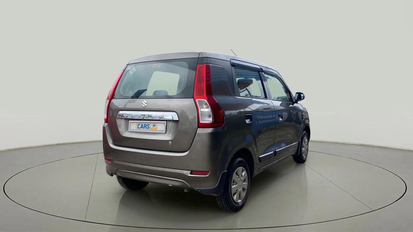 2019 Maruti New Wagon-R LXI CNG (O) 1.0, CNG, Manual, 52,513 km, Right Back Diagonal