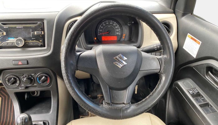 2019 Maruti New Wagon-R LXI CNG (O) 1.0, CNG, Manual, 52,513 km, Steering Wheel Close Up