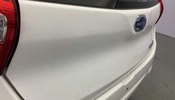 2019 Datsun Redi Go A, Petrol, Manual, 23,500 km, Dicky (Boot door) - Weather strip has minor damage
