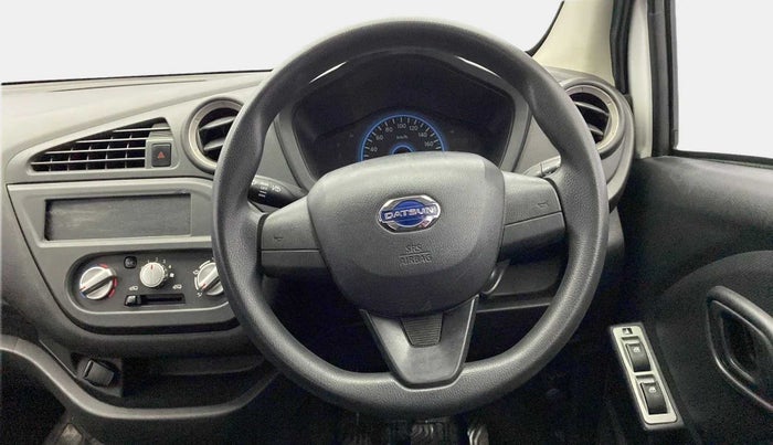 2019 Datsun Redi Go A, Petrol, Manual, 23,500 km, Steering Wheel Close Up