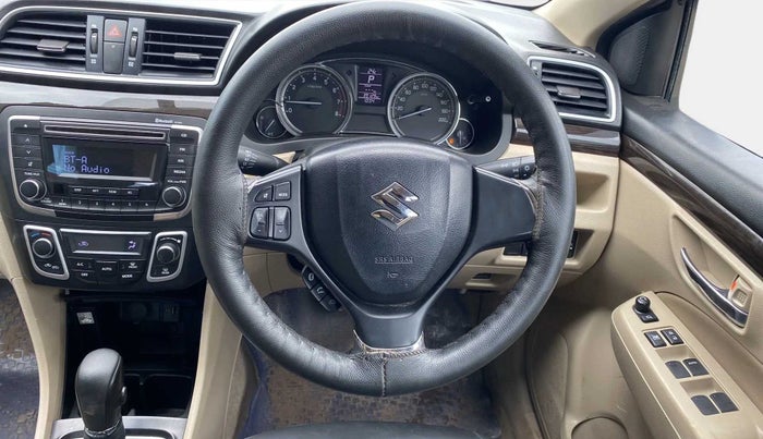 2018 Maruti Ciaz ZETA 1.4  AT PETROL, Petrol, Automatic, 39,134 km, Steering Wheel Close Up