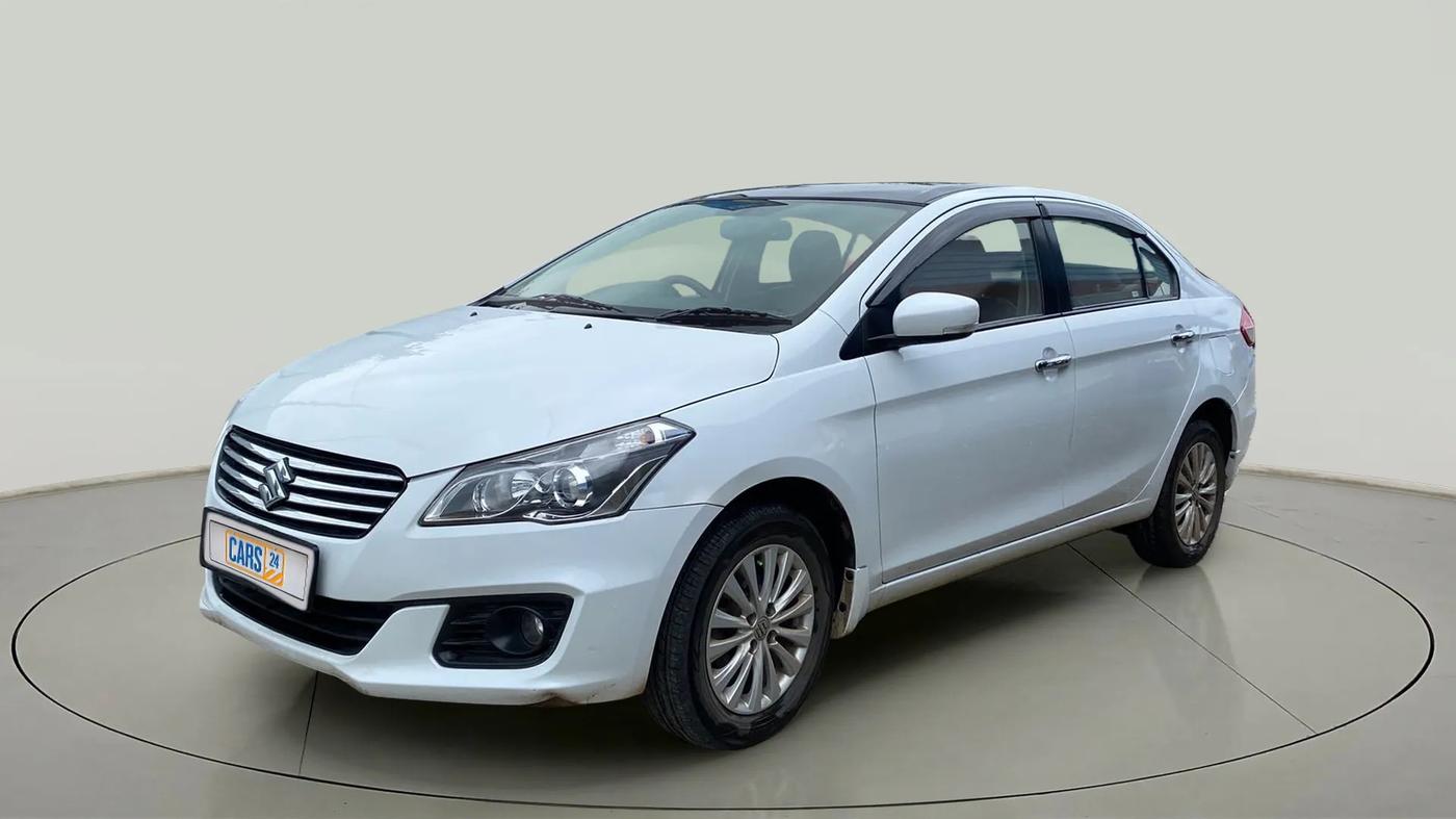 2018 Maruti Ciaz ZETA 1.4  AT PETROL, Petrol, Automatic, 39,134 km, Left Front Diagonal