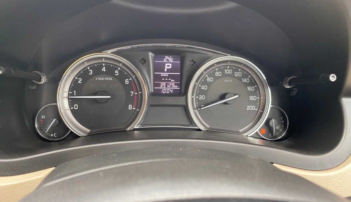 2018 Maruti Ciaz ZETA 1.4  AT PETROL, Petrol, Automatic, 39,134 km, Odometer Image
