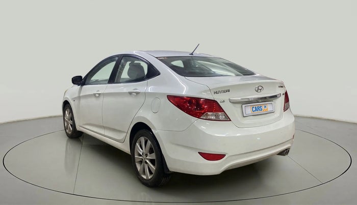2012 Hyundai Verna FLUIDIC 1.6 VTVT SX, Petrol, Manual, 45,622 km, Left Back Diagonal